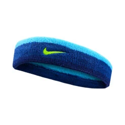 Nike Swoosh Stirnband - Blau, Grün
